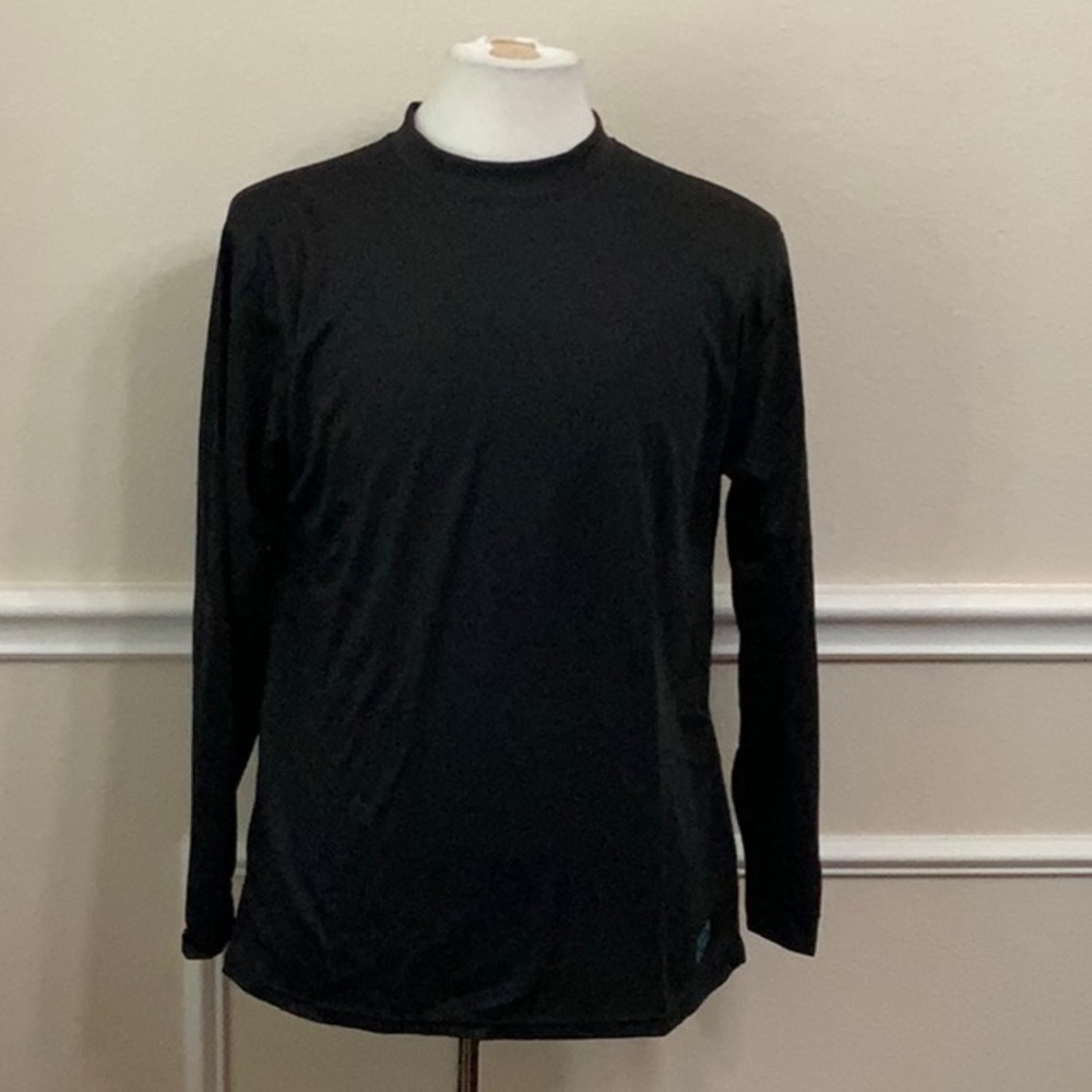 PolarMax (1.0) LIGHT WEIGHT TECH  BASELAYER CREW- Black